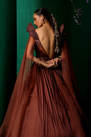 Berry Brown Gown